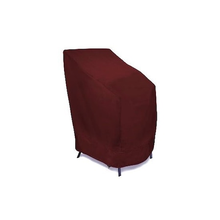 Eevelle MERIDIAN Series, Stacking Chair Cover - Burgundy, 28L x 47W x 36H MDCHRSTK_28W_36D_47H-BRG